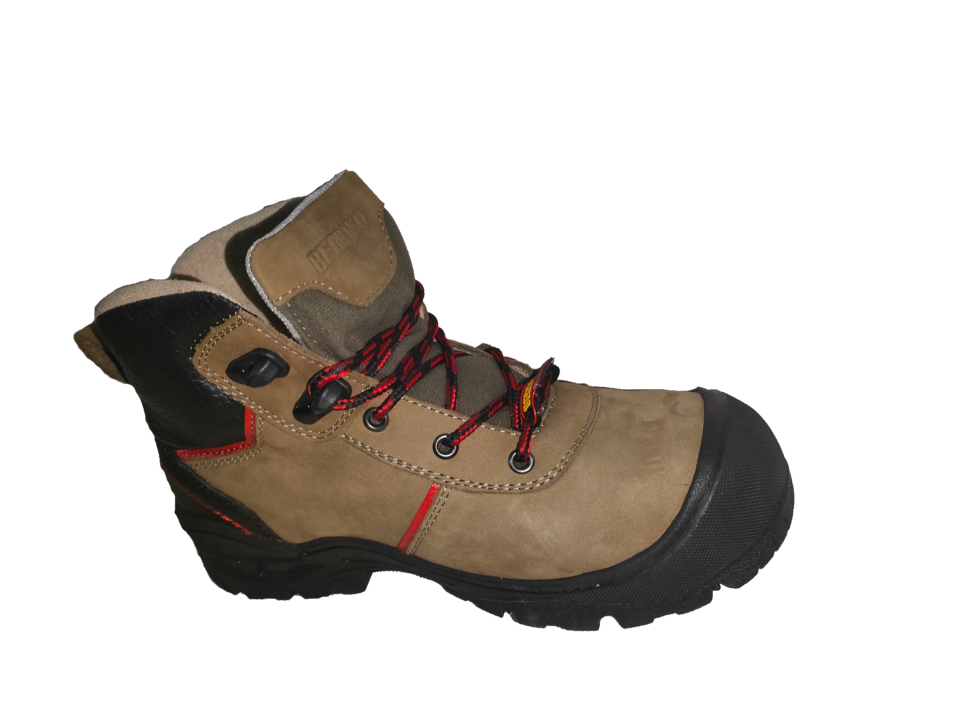 Bota con punta de acero