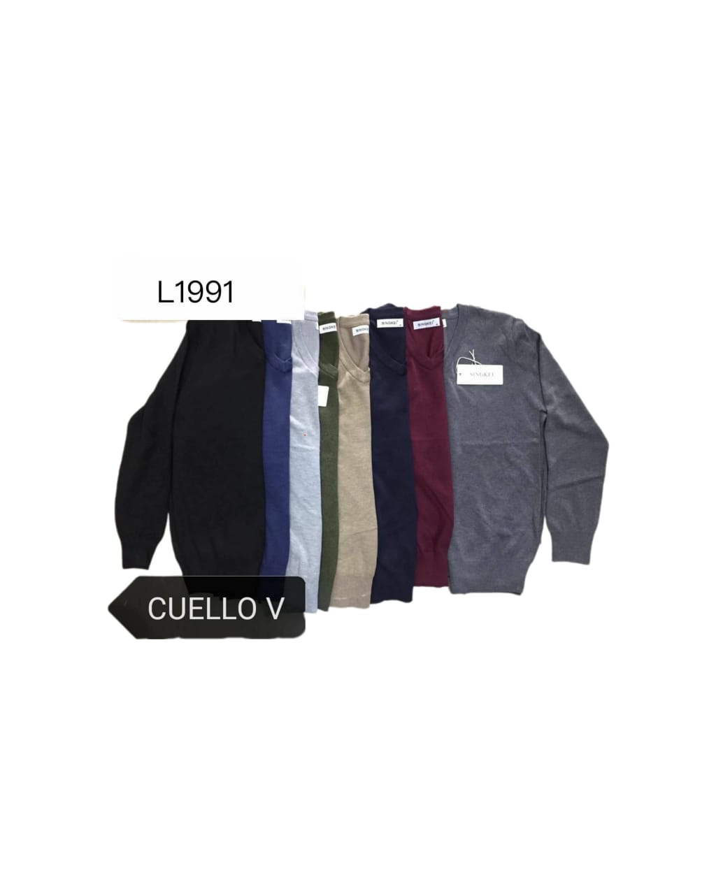 CHOMPA CUELLO V HILO SINGKEI